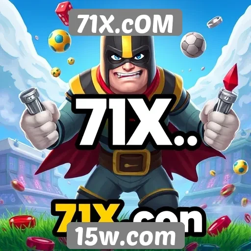 Explorando a diversidade de jogos em 71X.cOM